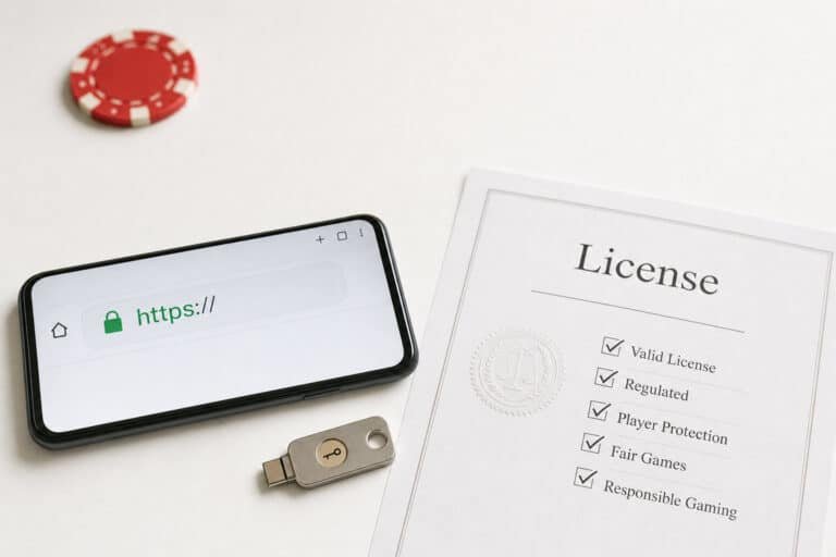 Vaiheet turvallisen nettikasinon valintaan